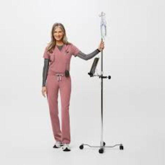 FIGS Livingston Basic Scrub Pant Technical Collection Purple Plum Size Small - Picture 14 of 14